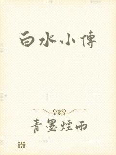 白水小传