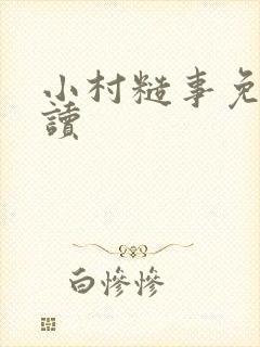 小村糙事免费阅读
