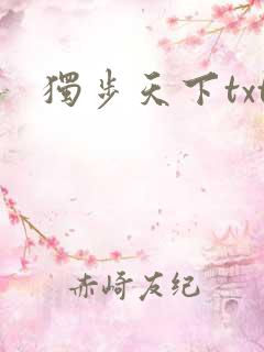 独步天下txt