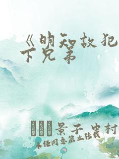 《明知故犯》年下兄弟