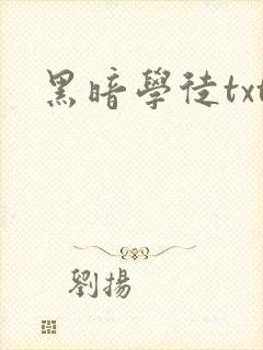黑暗学徒txt