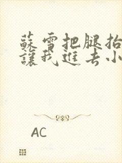 苏雪把腿抬起来让我进去小说