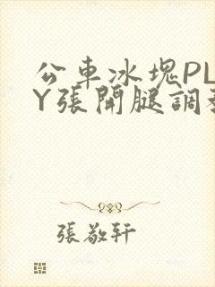 公车冰块PLAY张开腿调教