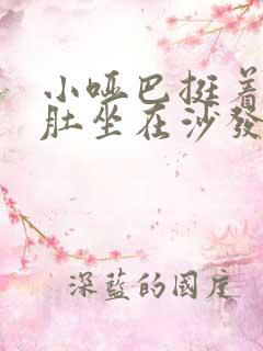 小哑巴挺着个孕肚坐在沙发