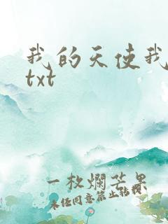 我的天使我的爱txt
