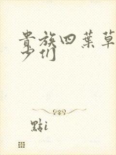 贵族四叶草的恶少们