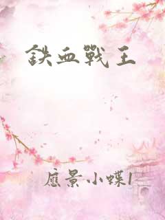 铁血战王