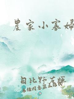 农家小寡妇