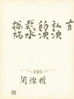 总裁的私有宝贝祸水泱泱