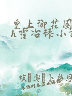 皇上御花园hlh霍冶臻小说