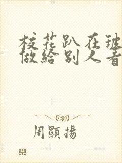 校花趴在玻璃窗做给别人看的作文