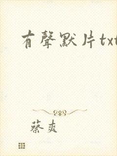 有声默片txt