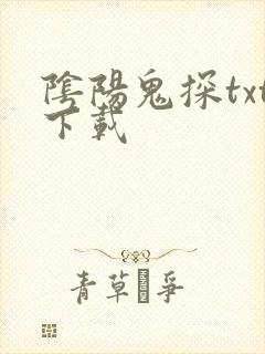 阴阳鬼探txt下载