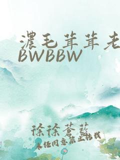 浓毛茸茸老太BBWBBW
