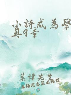 小诗成为学校教具9章