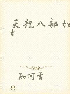 天龙八部 txt