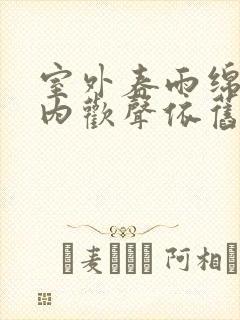 室外春雨绵绵室内欢声依旧