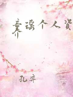 童瑶个人资料简介