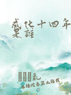 成化十四年攻受是谁