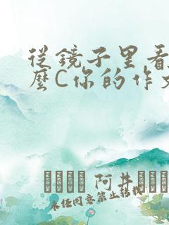 从镜子里看我怎么C你的作文