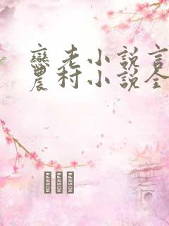 恋老小说言情网农村小说全文阅读