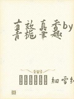 有效真香by酌青栀笔趣