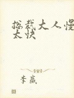 总裁大人慢点别太快