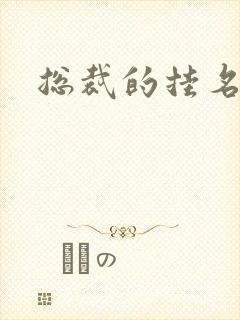 总裁的挂名娇妻