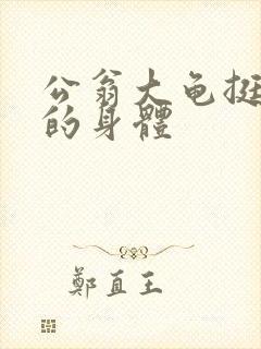 公翁大龟挺进我的身体