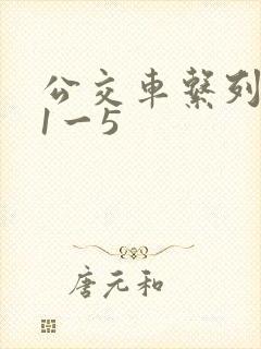 公交车系列合集1一5