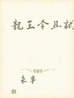 龙王令且试天下