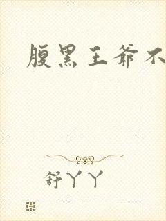 腹黑王爷不良妻