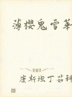 薄樱鬼雪华录