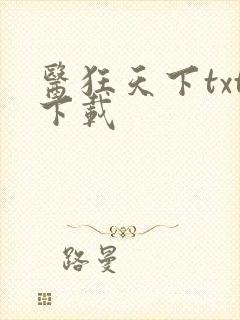 医狂天下txt下载