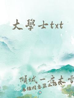 大学士txt