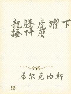 龙腾虎跃下一句接什么