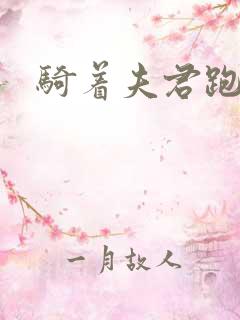 骑着夫君跑世界