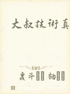 大叔技术真好