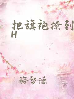 把旗袍撩到腰上H