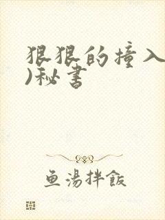 狠狠的撞入(h)秘书