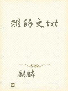 杂的文txt
