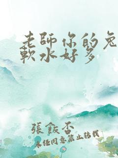老师你的兔子好软水好多