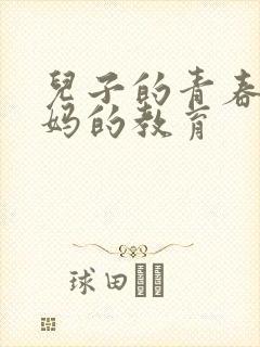 儿子的青春期妈妈的教育