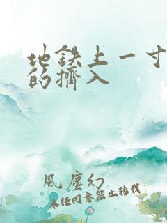 地铁上一寸一寸的挤入