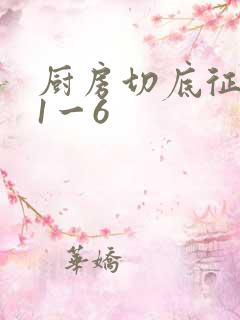 厨房切底征服岳1一6