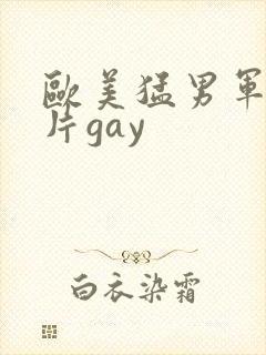 欧美猛男军警长片gay