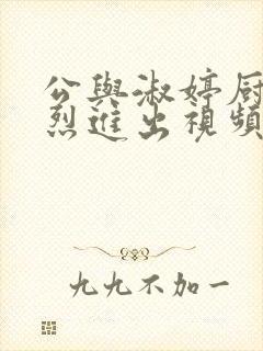 公与淑婷厨房猛烈进出视频