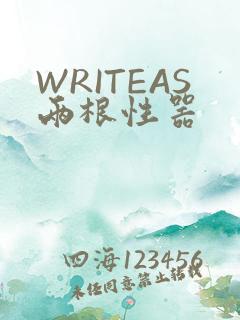 WRITEAS两根性器