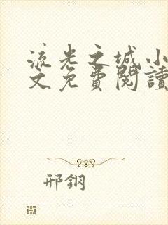 流光之城小说全文免费阅读