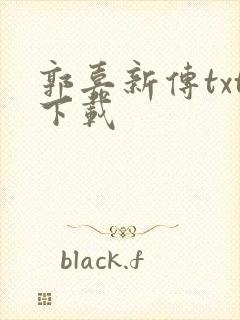 郭嘉新传txt下载